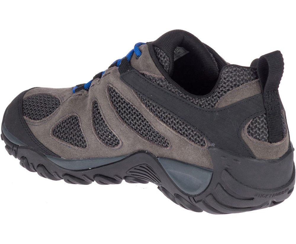 Merrell Hiking Shoes Grey - Yokota 2 Waterproof - Mens 39KOVJBXY
